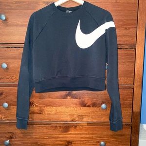 Nike Cropped Dri-Fit Sweatshirt